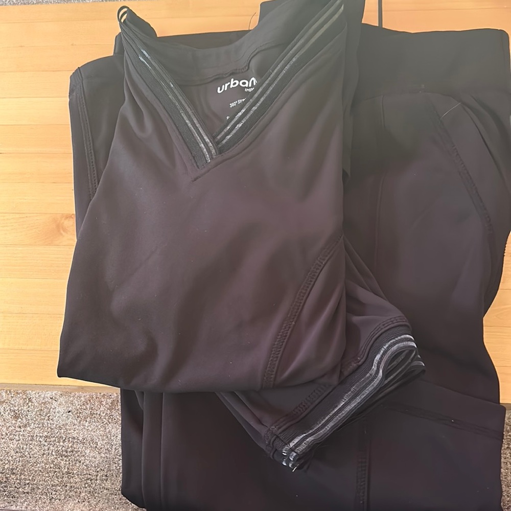 Urban impulse Scrubs for $40 they’re black with a little nice lace